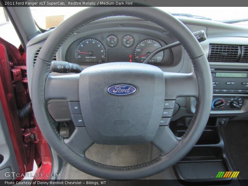  2011 Ranger XLT SuperCab Steering Wheel