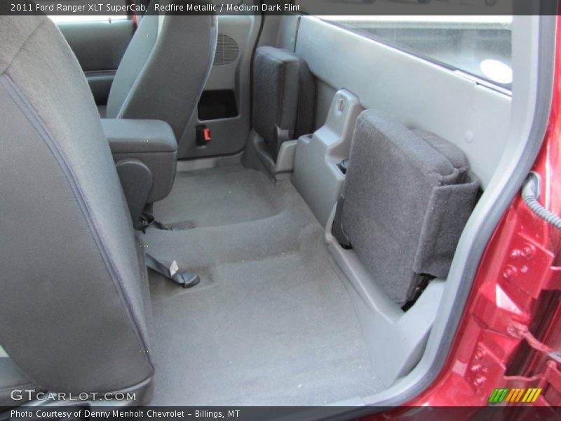  2011 Ranger XLT SuperCab Medium Dark Flint Interior