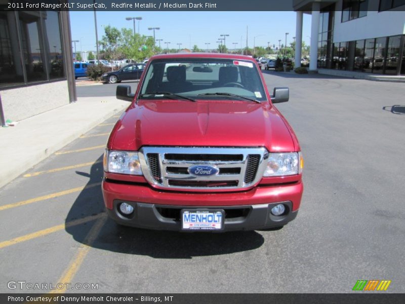 Redfire Metallic / Medium Dark Flint 2011 Ford Ranger XLT SuperCab