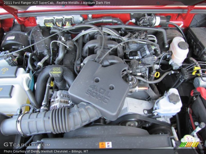  2011 Ranger XLT SuperCab Engine - 4.0 Liter OHV 12-Valve V6