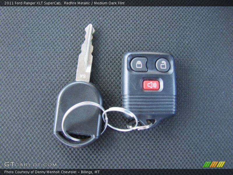 Redfire Metallic / Medium Dark Flint 2011 Ford Ranger XLT SuperCab