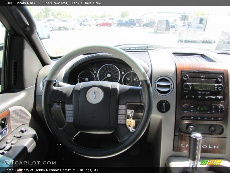 Black / Dove Grey 2006 Lincoln Mark LT SuperCrew 4x4