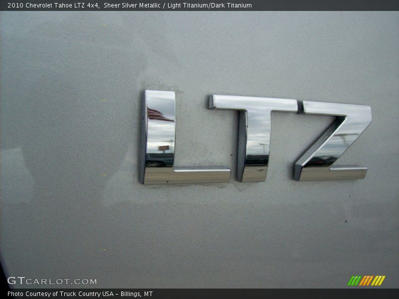 Sheer Silver Metallic / Light Titanium/Dark Titanium 2010 Chevrolet Tahoe LTZ 4x4