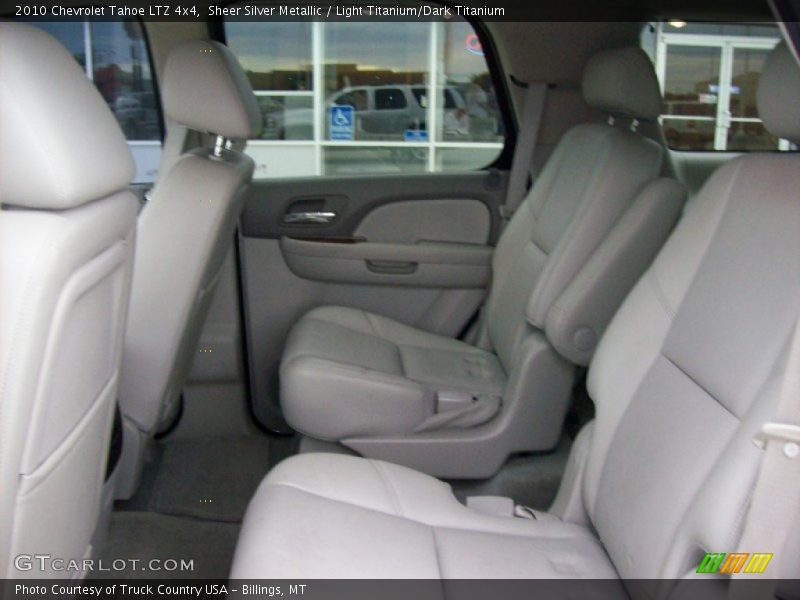 Sheer Silver Metallic / Light Titanium/Dark Titanium 2010 Chevrolet Tahoe LTZ 4x4
