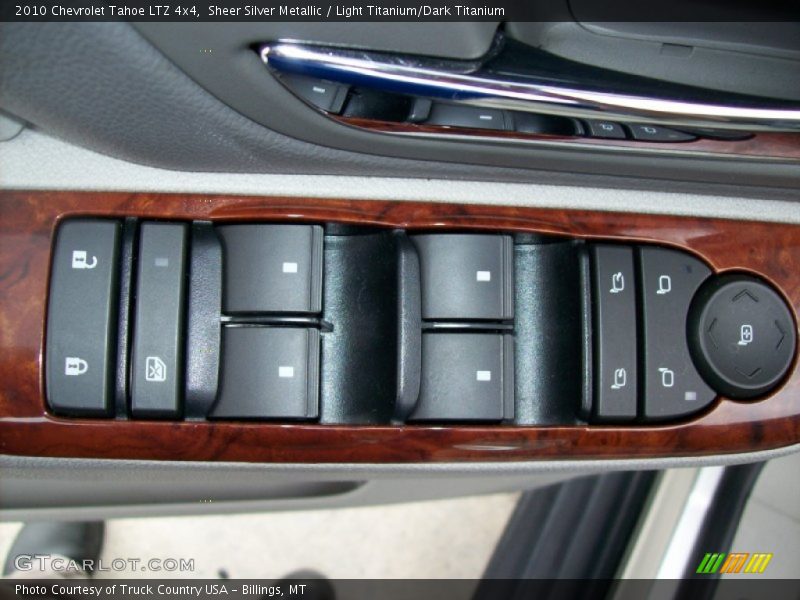 Sheer Silver Metallic / Light Titanium/Dark Titanium 2010 Chevrolet Tahoe LTZ 4x4