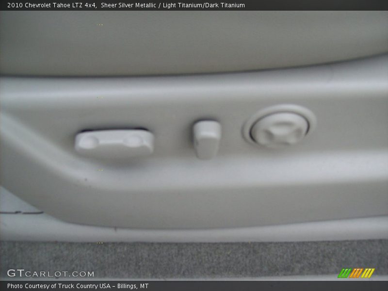 Sheer Silver Metallic / Light Titanium/Dark Titanium 2010 Chevrolet Tahoe LTZ 4x4