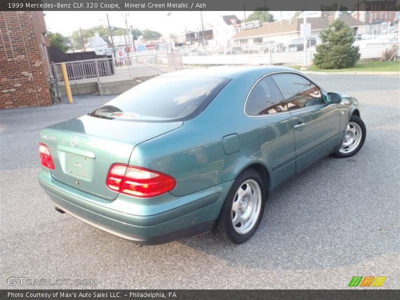 Mineral Green Metallic / Ash 1999 Mercedes-Benz CLK 320 Coupe