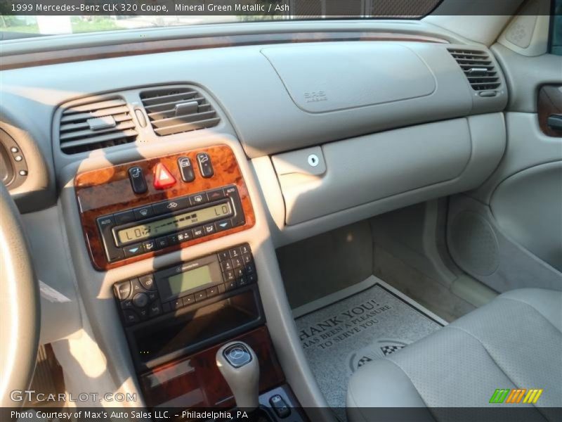 Mineral Green Metallic / Ash 1999 Mercedes-Benz CLK 320 Coupe