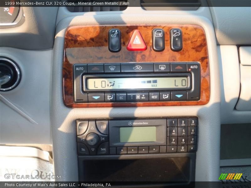 Controls of 1999 CLK 320 Coupe