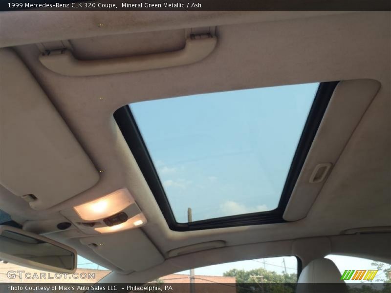 Mineral Green Metallic / Ash 1999 Mercedes-Benz CLK 320 Coupe
