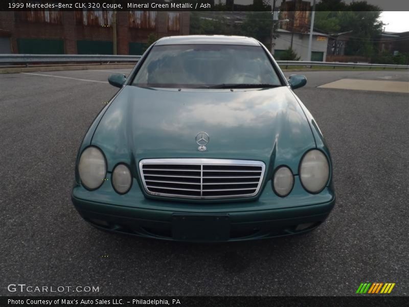 Mineral Green Metallic / Ash 1999 Mercedes-Benz CLK 320 Coupe
