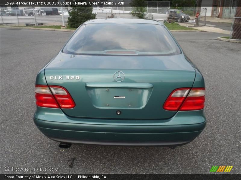 Mineral Green Metallic / Ash 1999 Mercedes-Benz CLK 320 Coupe