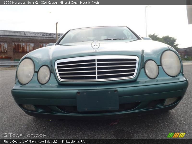 Mineral Green Metallic / Ash 1999 Mercedes-Benz CLK 320 Coupe