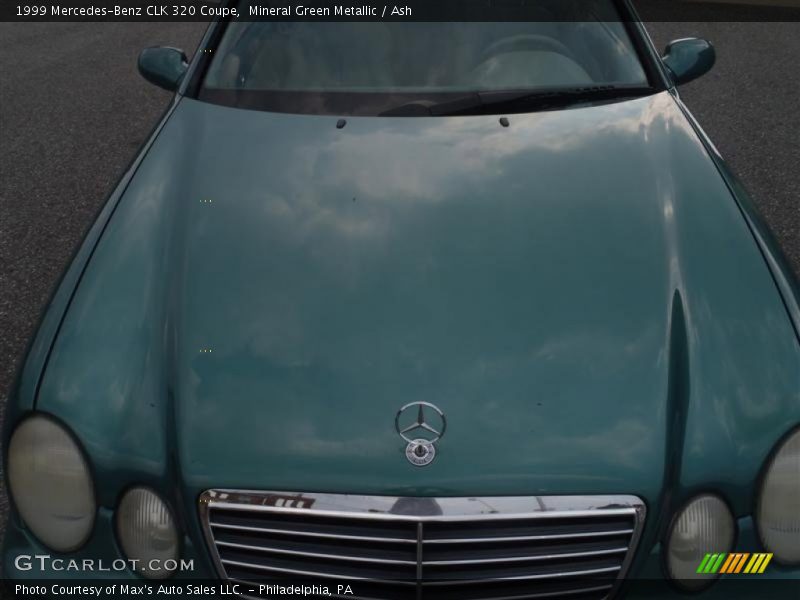 Mineral Green Metallic / Ash 1999 Mercedes-Benz CLK 320 Coupe