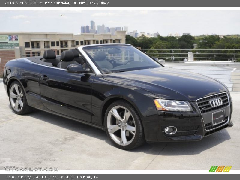 Front 3/4 View of 2010 A5 2.0T quattro Cabriolet