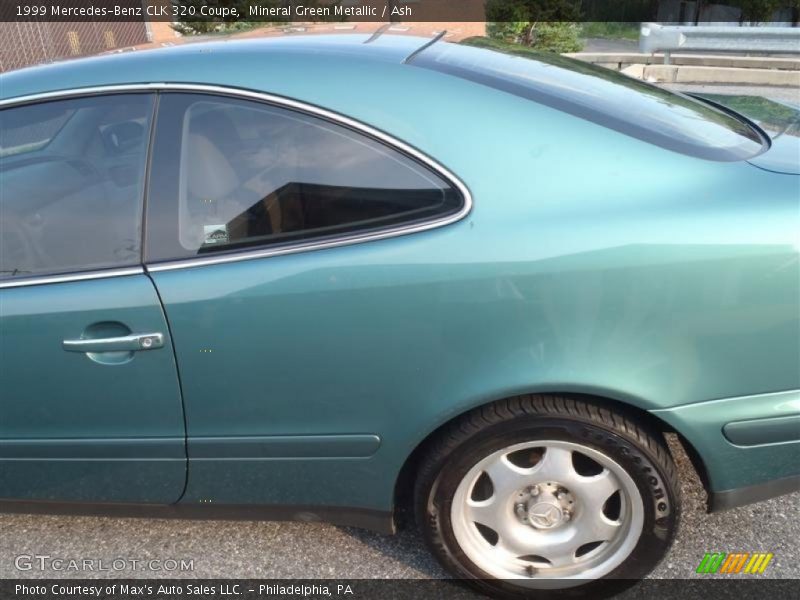 Mineral Green Metallic / Ash 1999 Mercedes-Benz CLK 320 Coupe