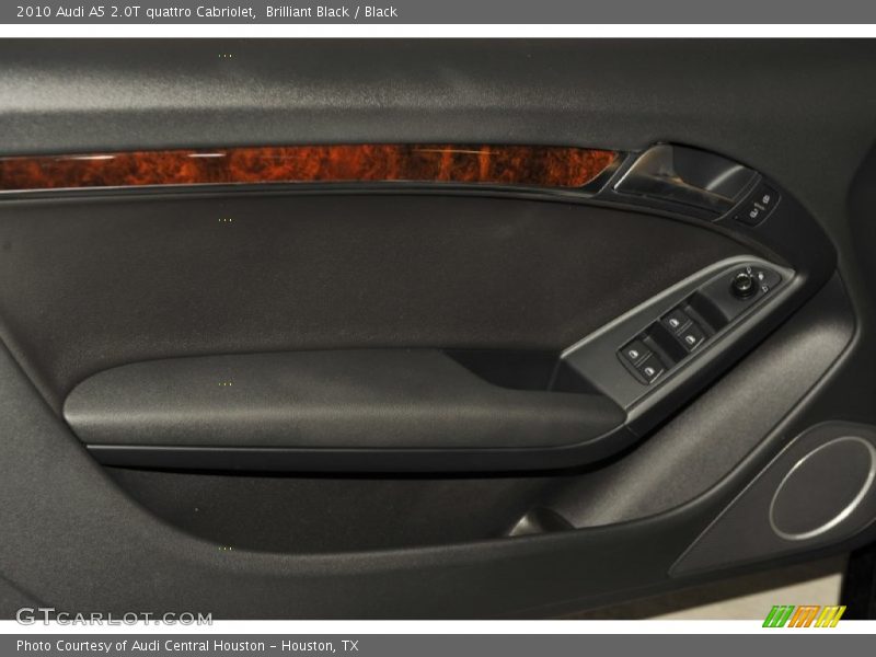 Brilliant Black / Black 2010 Audi A5 2.0T quattro Cabriolet