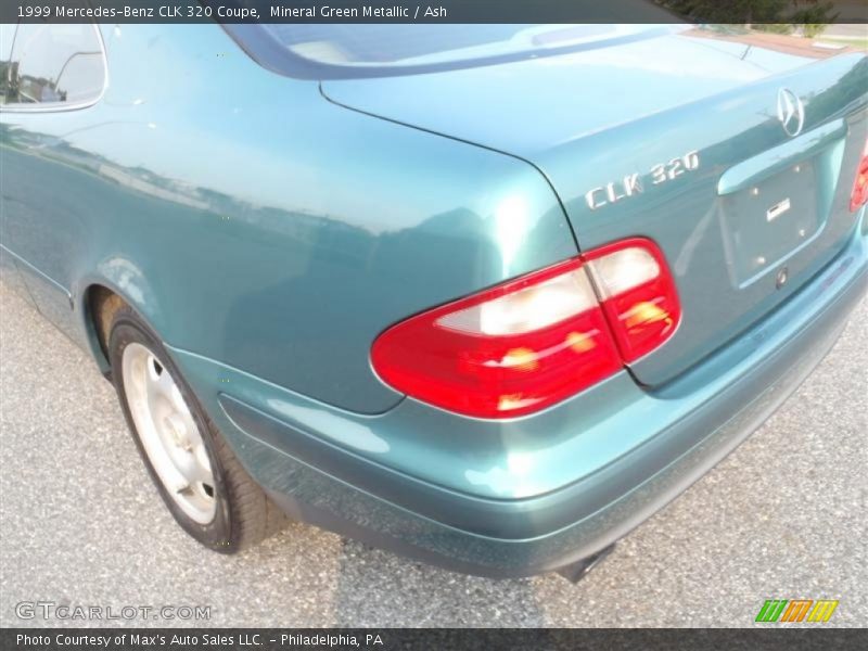 Mineral Green Metallic / Ash 1999 Mercedes-Benz CLK 320 Coupe