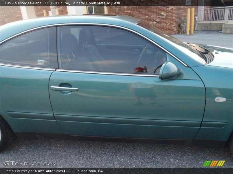 Mineral Green Metallic / Ash 1999 Mercedes-Benz CLK 320 Coupe