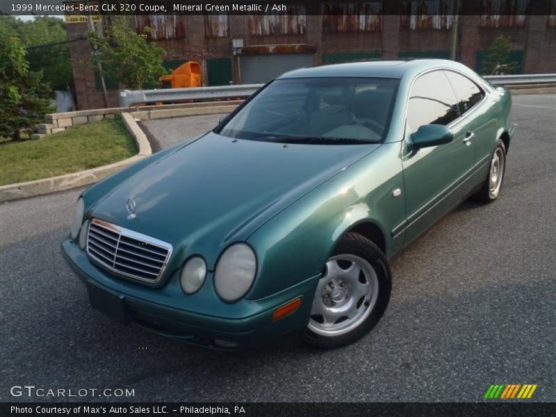 Mineral Green Metallic / Ash 1999 Mercedes-Benz CLK 320 Coupe