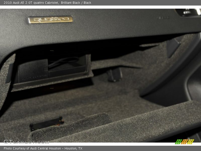 Brilliant Black / Black 2010 Audi A5 2.0T quattro Cabriolet