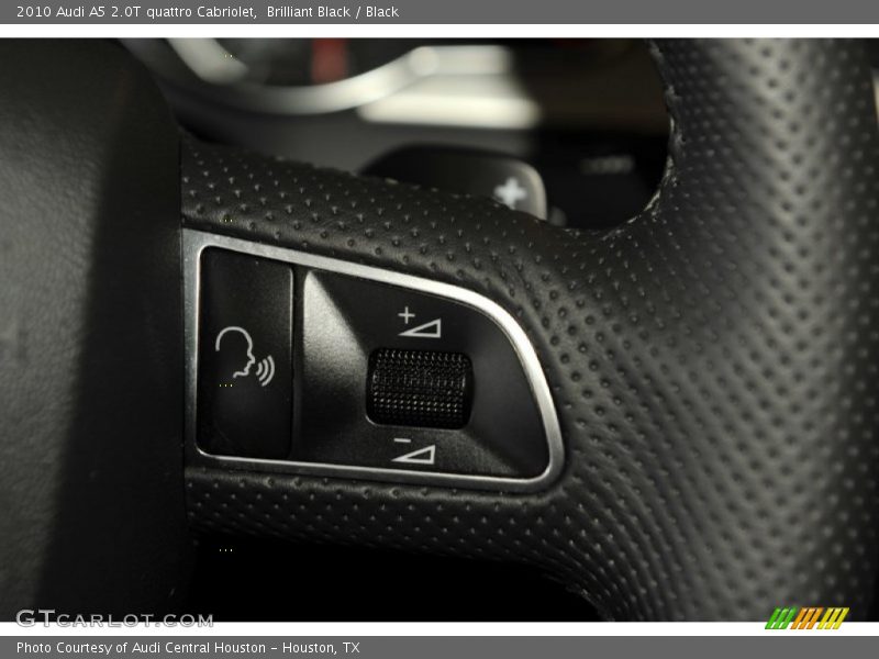 Brilliant Black / Black 2010 Audi A5 2.0T quattro Cabriolet