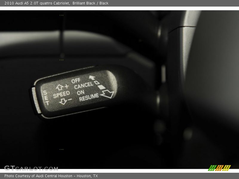 Brilliant Black / Black 2010 Audi A5 2.0T quattro Cabriolet