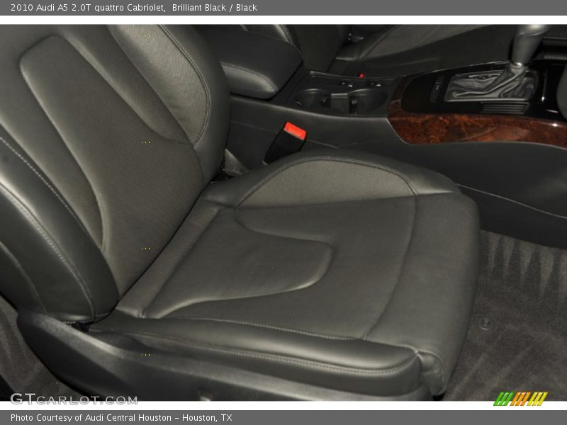 Brilliant Black / Black 2010 Audi A5 2.0T quattro Cabriolet