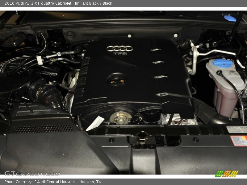 Brilliant Black / Black 2010 Audi A5 2.0T quattro Cabriolet