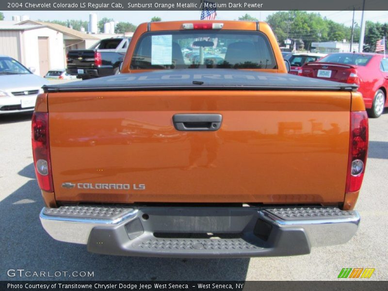  2004 Colorado LS Regular Cab Sunburst Orange Metallic