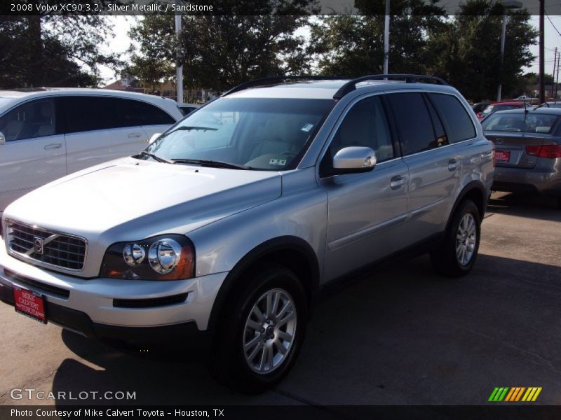 Silver Metallic / Sandstone 2008 Volvo XC90 3.2