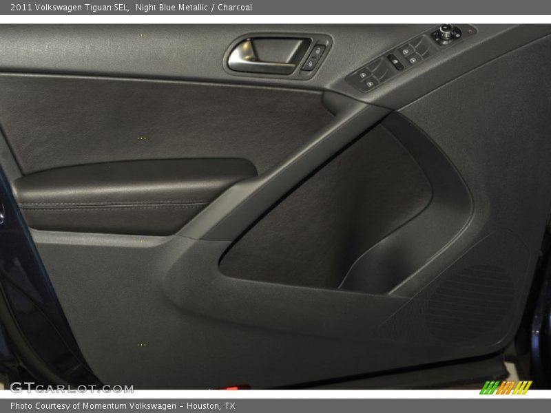 Night Blue Metallic / Charcoal 2011 Volkswagen Tiguan SEL