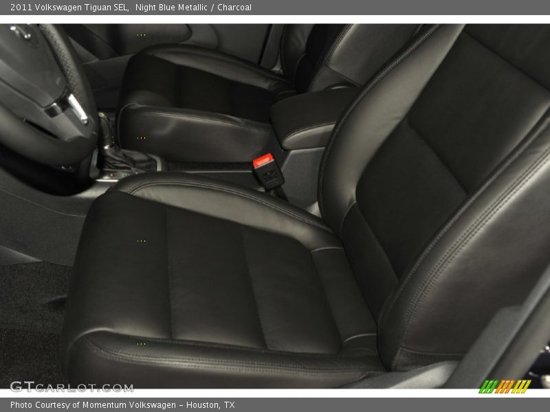 Night Blue Metallic / Charcoal 2011 Volkswagen Tiguan SEL