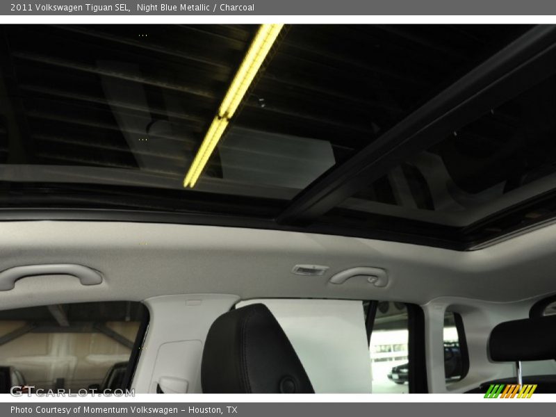 Night Blue Metallic / Charcoal 2011 Volkswagen Tiguan SEL
