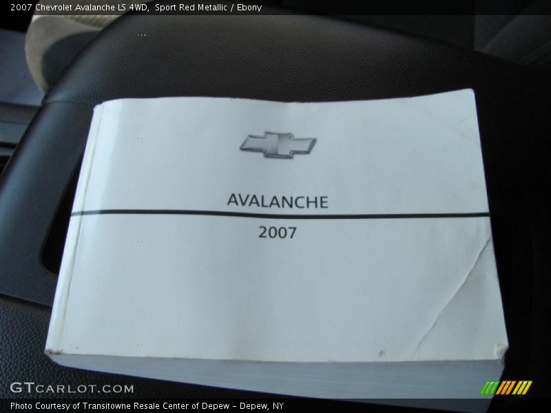 Sport Red Metallic / Ebony 2007 Chevrolet Avalanche LS 4WD