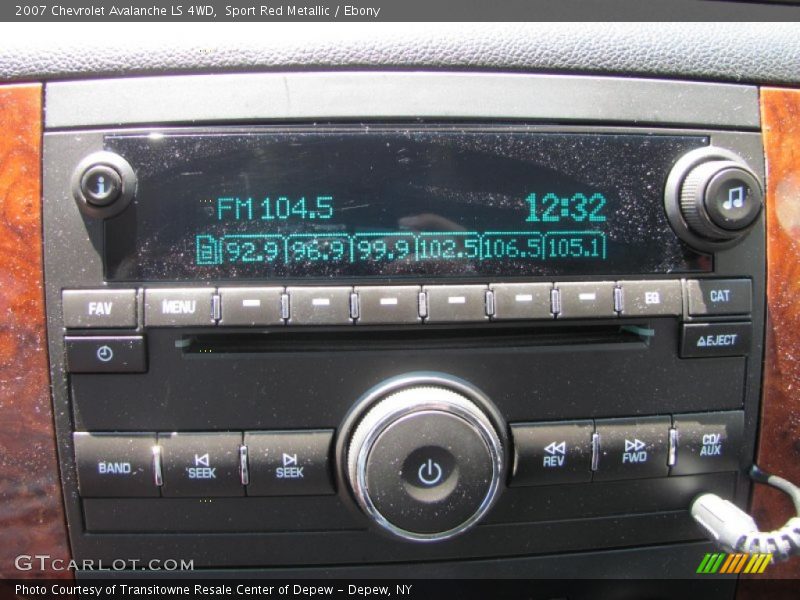 Sport Red Metallic / Ebony 2007 Chevrolet Avalanche LS 4WD