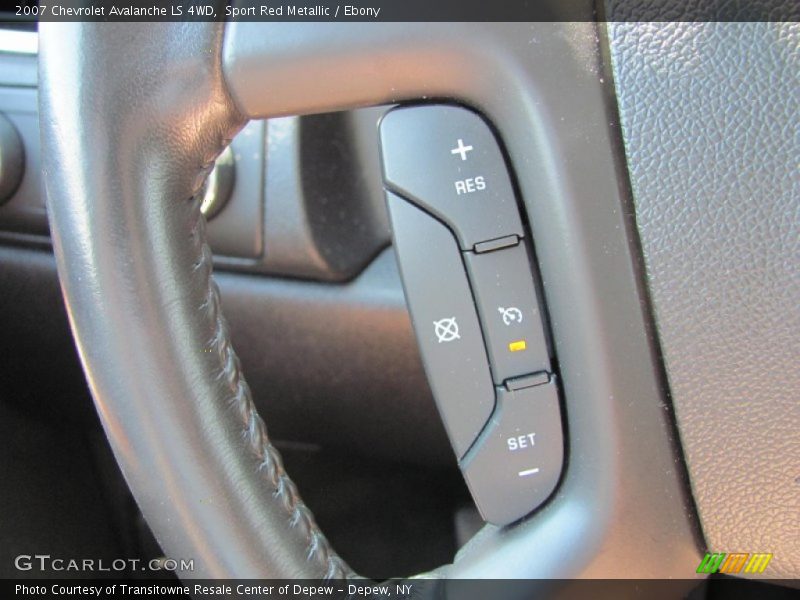 Sport Red Metallic / Ebony 2007 Chevrolet Avalanche LS 4WD