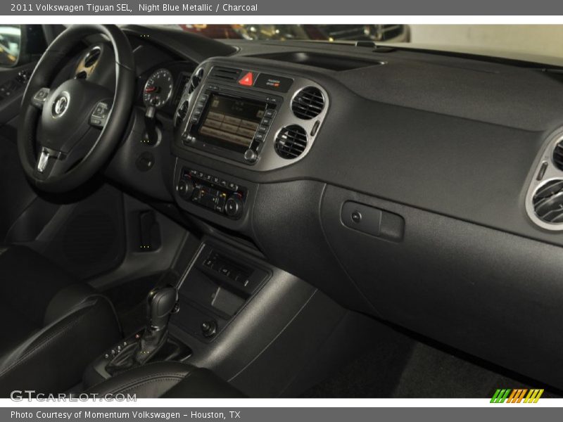 Night Blue Metallic / Charcoal 2011 Volkswagen Tiguan SEL
