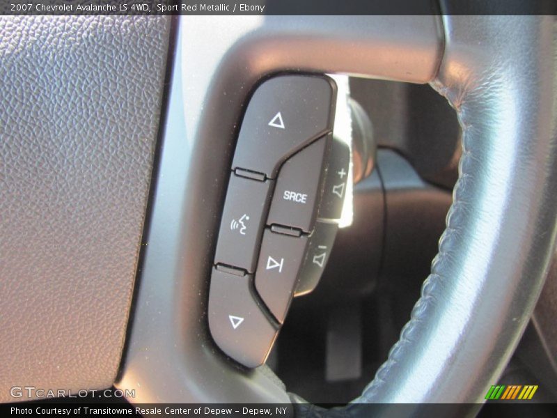 Sport Red Metallic / Ebony 2007 Chevrolet Avalanche LS 4WD