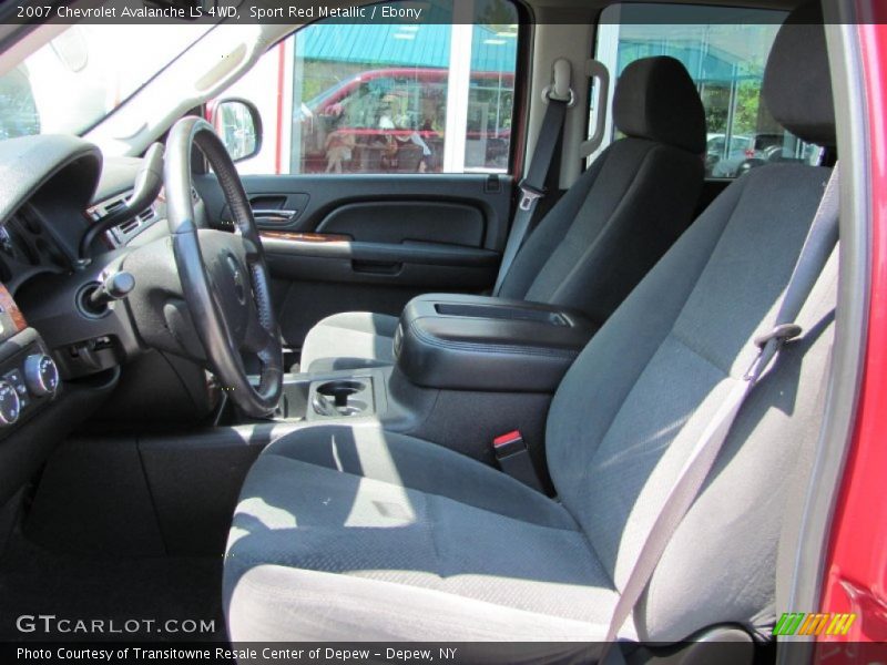 Sport Red Metallic / Ebony 2007 Chevrolet Avalanche LS 4WD