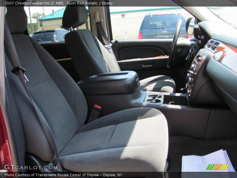 Sport Red Metallic / Ebony 2007 Chevrolet Avalanche LS 4WD