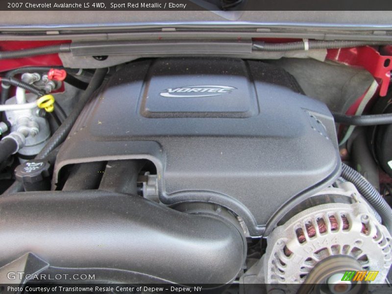 Sport Red Metallic / Ebony 2007 Chevrolet Avalanche LS 4WD