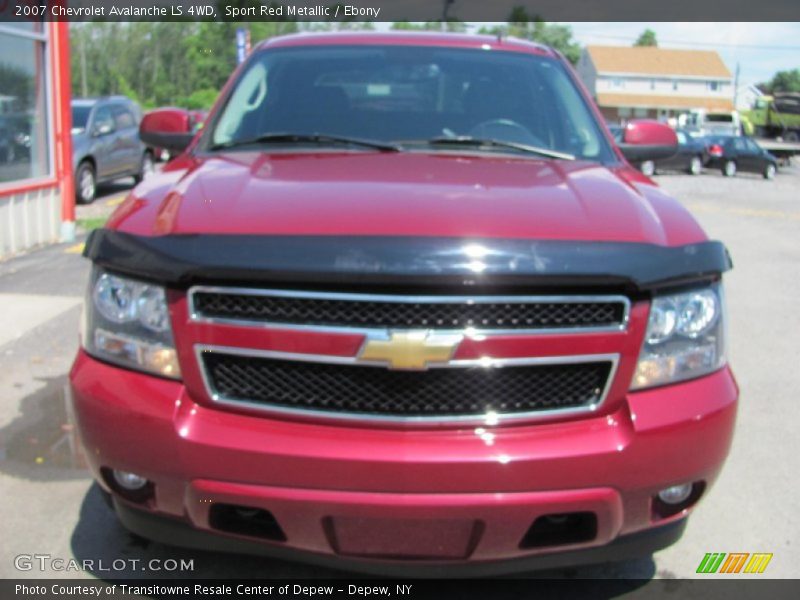 Sport Red Metallic / Ebony 2007 Chevrolet Avalanche LS 4WD