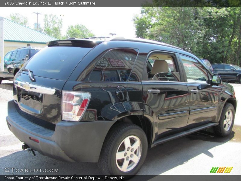 Black / Light Cashmere 2005 Chevrolet Equinox LS