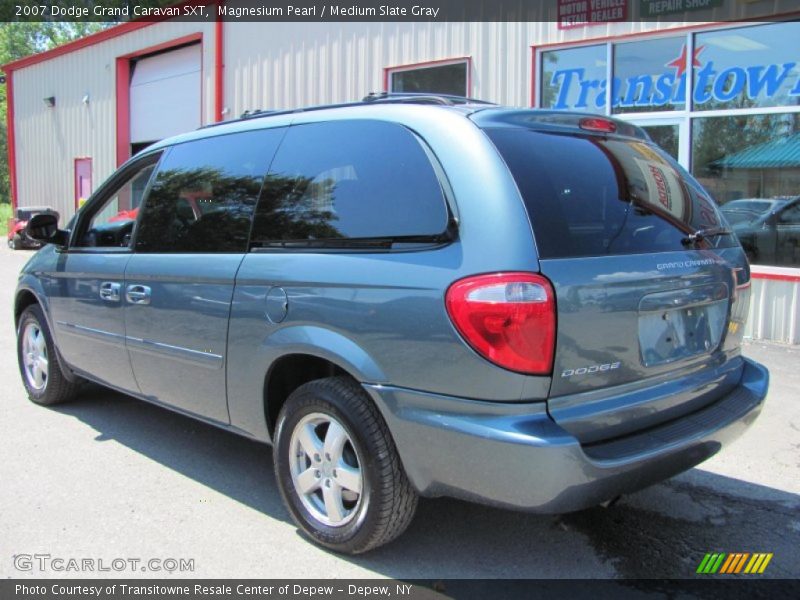 Magnesium Pearl / Medium Slate Gray 2007 Dodge Grand Caravan SXT