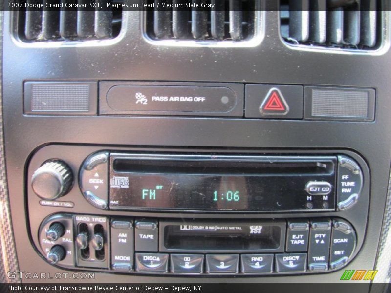 Magnesium Pearl / Medium Slate Gray 2007 Dodge Grand Caravan SXT