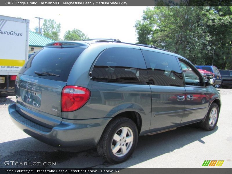 Magnesium Pearl / Medium Slate Gray 2007 Dodge Grand Caravan SXT