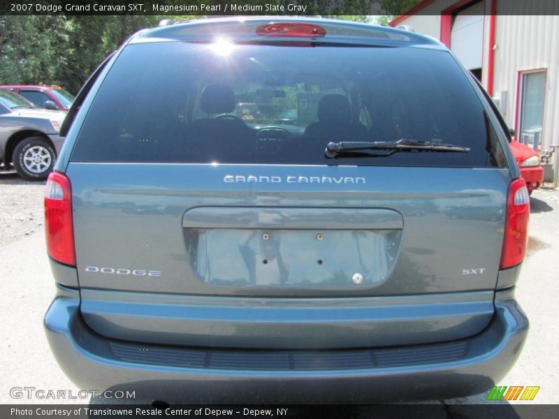 Magnesium Pearl / Medium Slate Gray 2007 Dodge Grand Caravan SXT