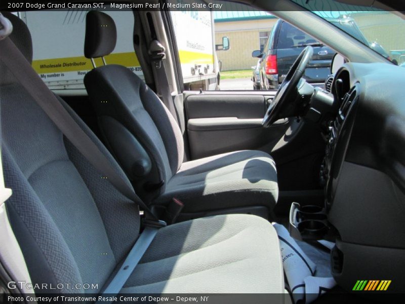 Magnesium Pearl / Medium Slate Gray 2007 Dodge Grand Caravan SXT