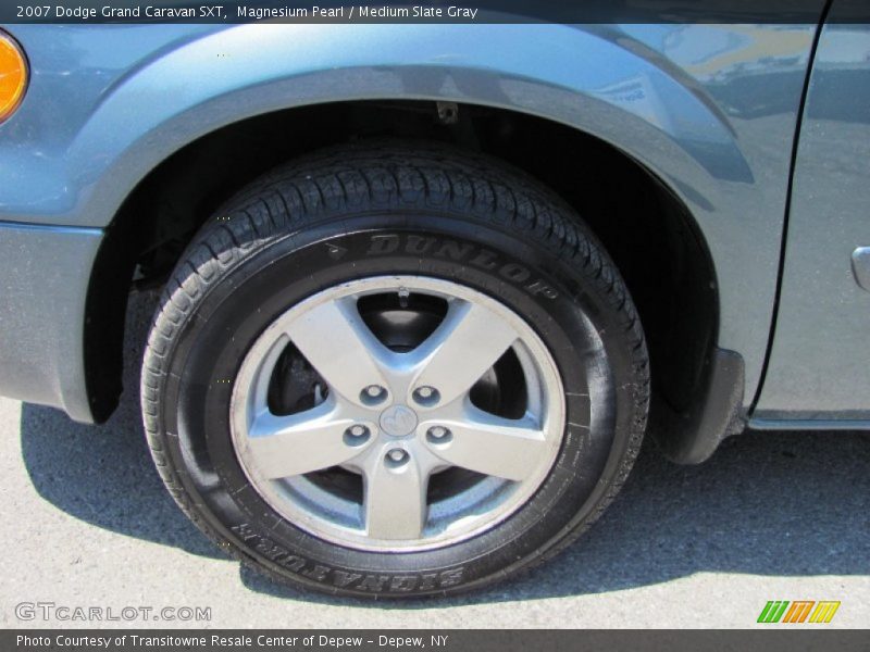 Magnesium Pearl / Medium Slate Gray 2007 Dodge Grand Caravan SXT